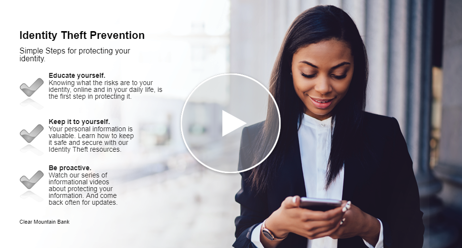 Identity Theft Prevention Video Image