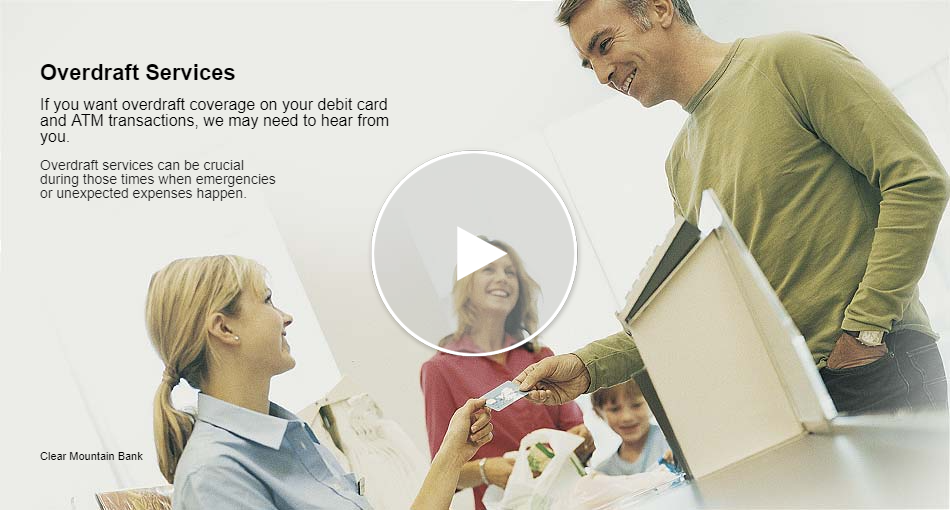 Overdraft Services Video Image