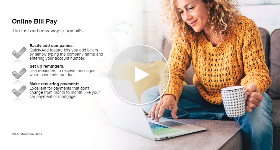 Online Bill Pay Video Image